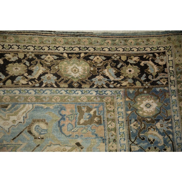 Vintage Distressed Heriz Carpet - 8'1" x 10'8" For Sale In New York - Image 6 of 13