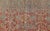 Antique Persian Sultanabad Rug With Floral Soft Red Field and Pale Blue Border For Sale - Image 10 of 15
