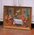 Decorate a study, library, or dining room with this elegant antique genre painting. Crafted in France circa 1920, the oil...