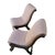 Louis Philippe Victorian Style Chaise Longue Armchairs, 19th Century, Set of 2 For Sale - Image 6 of 11
