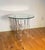 1970s Lucite & Glass Skyscraper Round Side Accent Table For Sale - Image 11 of 12