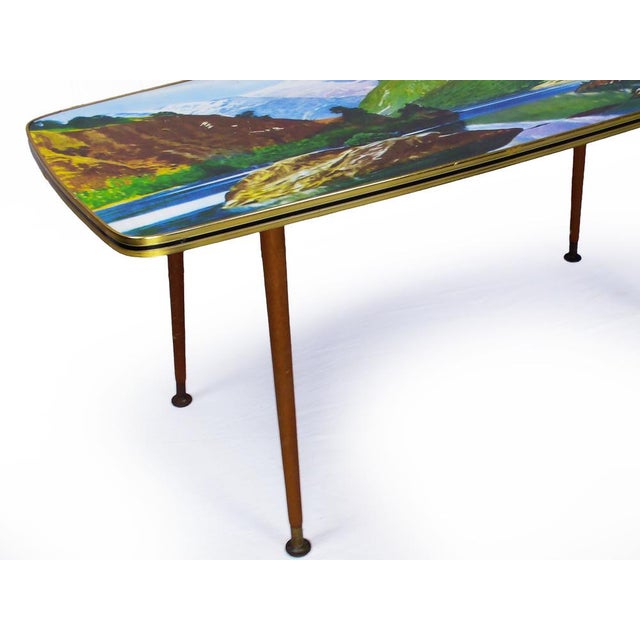 Mid-Century Coffee Table with Dansette Legs, 1950s For Sale - Image 13 of 15
