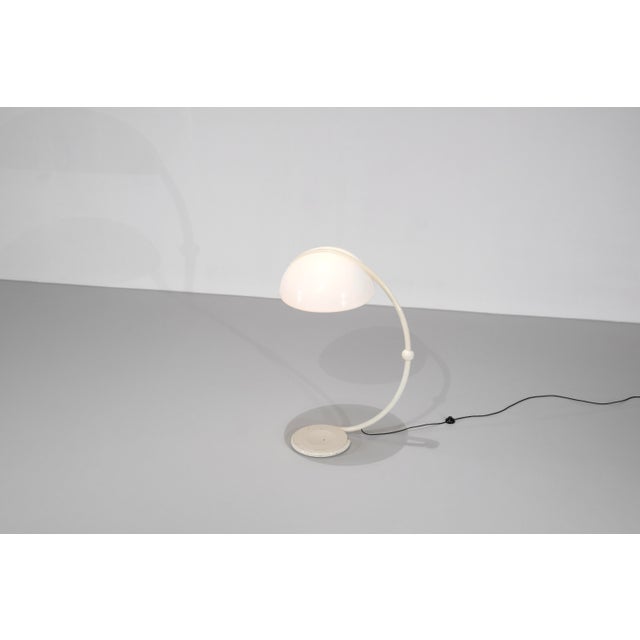 Metal Serpente Floor Lamp by Martinelli Luce for Martinelli Luce, Italy, 1960s For Sale - Image 7 of 18