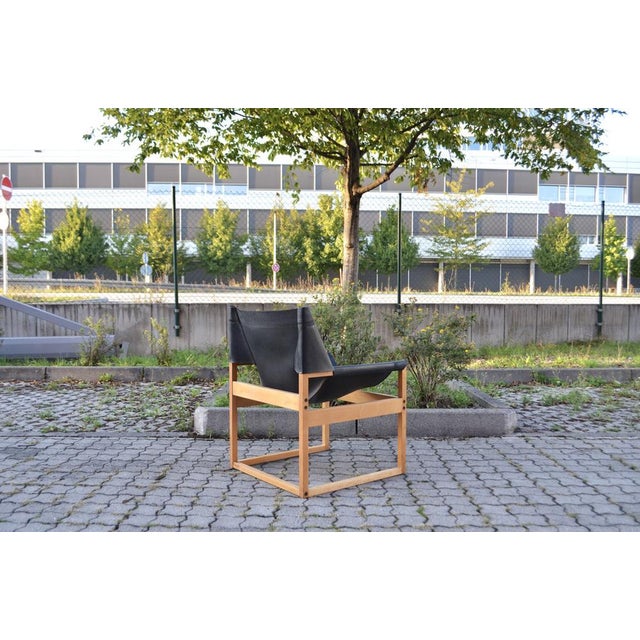 Saddle Leather Möbel Modell Canto Shell Chair by Rainer Schell for Schlapp, 1970s For Sale - Image 17 of 18