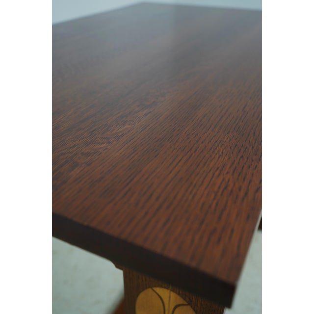 Stickley Mission Oak Harvey Ellis Writing Desk For Sale - Image 10 of 18