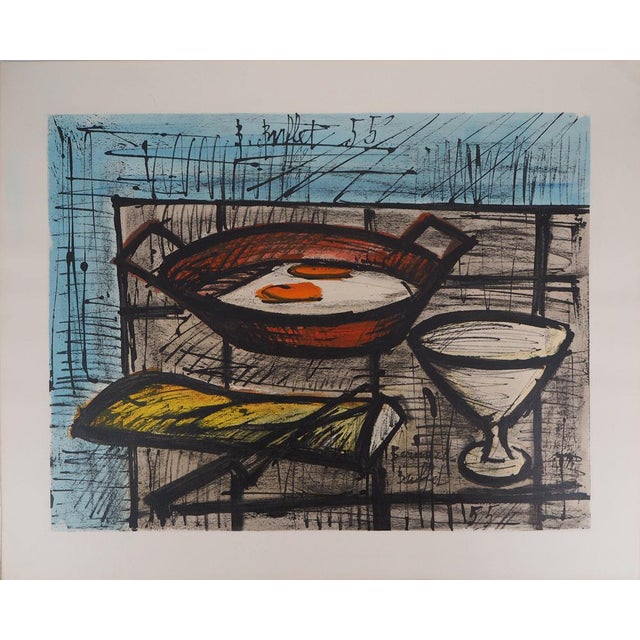 Bernard Buffet, Still Life with Eggs, 1960, Lithograph For Sale - Image 6 of 6