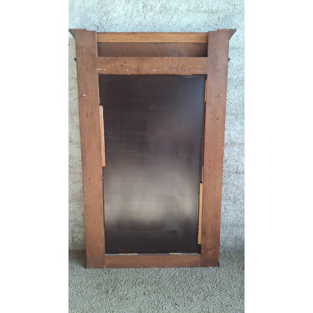 Large 19th Century Louis XVI Carved Wooden Trumeau Mirror For Sale - Image 9 of 12