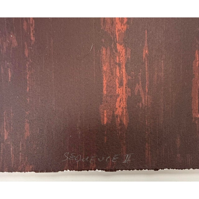 2008, Sequence 2, Contemporary Abstract Expressionist, Silkscreen Print, Artist Joe Segal For Sale - Image 4 of 7