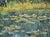 Impressionist Original Oil Landscape of Lily Pond For Sale - Image 3 of 5