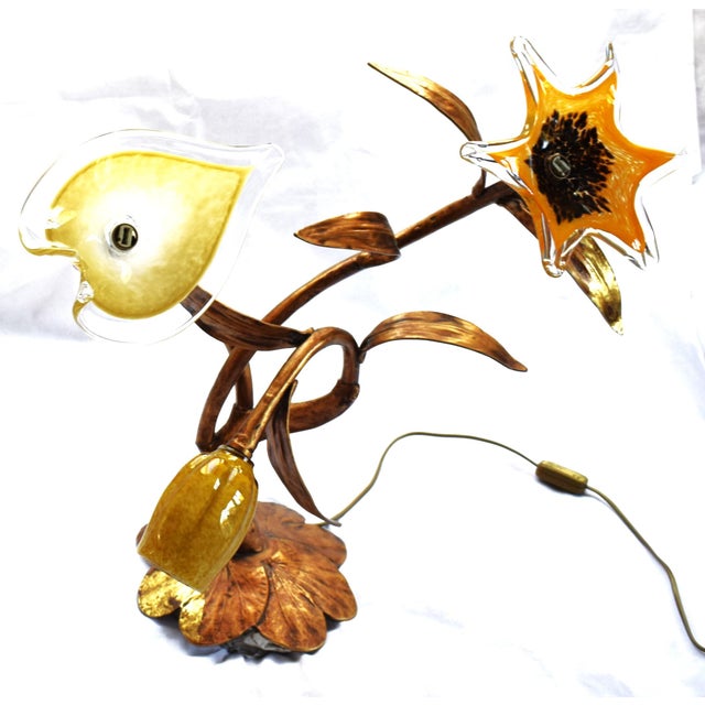 Bouquet Table Lamp by Serip, 1980s For Sale - Image 9 of 9