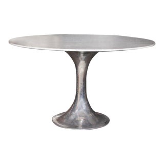 Bungalow 5 Stockholm Tulip Marble Round Dining Table For Sale
