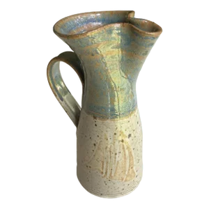 Vintage Handmade Pottery Pitcher