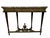 18th Century French Louis XVI Carved Wood and Marble Demi-Lune Console Table For Sale - Image 9 of 9