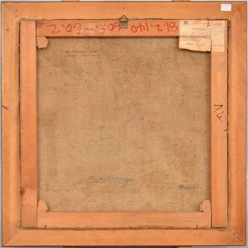 Morning, Oil on Canvas, 20th Century For Sale - Image 4 of 5