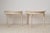 Rustic Antique Swedish Neoclassical Demi-Lune Tables, Set of 2 For Sale - Image 3 of 12