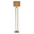 Italian Sculptural Aldebaran Floor Lamp in Burnished Brass-Effect Metal For Sale - Image 6 of 6
