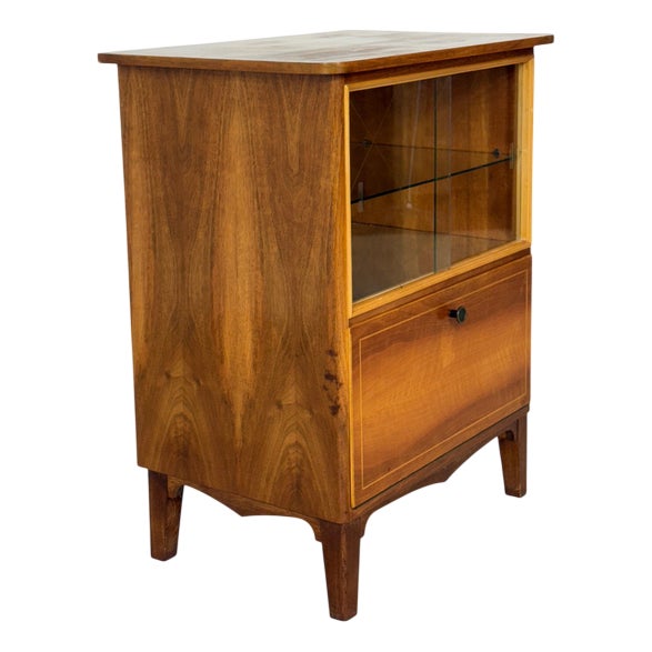 Vintage Bar Display Cabinet For Sale