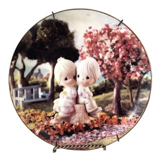 The Hamilton Collection 1993 Precious Moments Love One Another Collector Plate For Sale