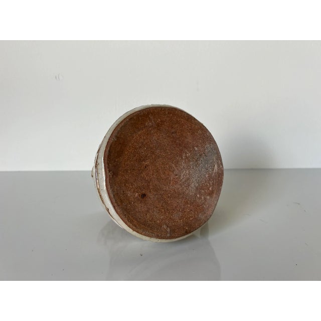 Ceramic Mid Century Modern Art Ceramic Pitcher Vase For Sale - Image 7 of 12