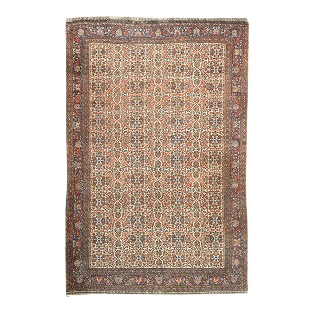 Antique Persian Qashqai Rug 6'11'' X 10'6'' For Sale