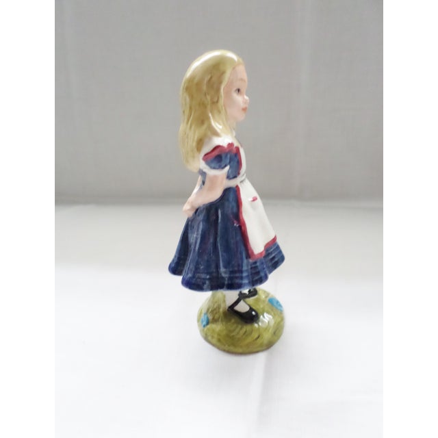 Royal Doulton Vintage England Beswick Royal Doulton 1974 "Alice Series" Figurine For Sale - Image 4 of 5