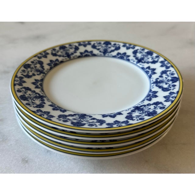Early 21st Century Set of 5 Vista Alegre Castelo Branco Small Plates From Portugal For Sale - Image 5 of 8