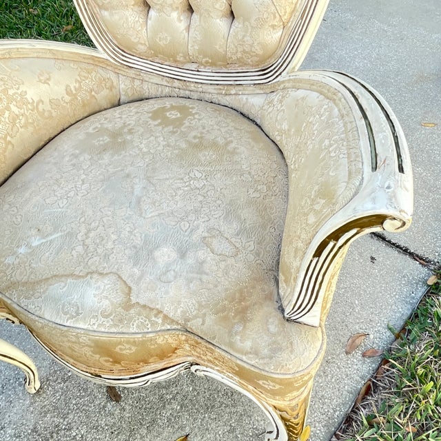 Grosfeld House 1940s Tulip Chairs by Grosfeld House - a Pair For Sale - Image 4 of 10