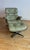 Herman Miller Eames Lounge Chair and Ottoman, Sage Green Leather, 1963 For Sale - Image 9 of 13