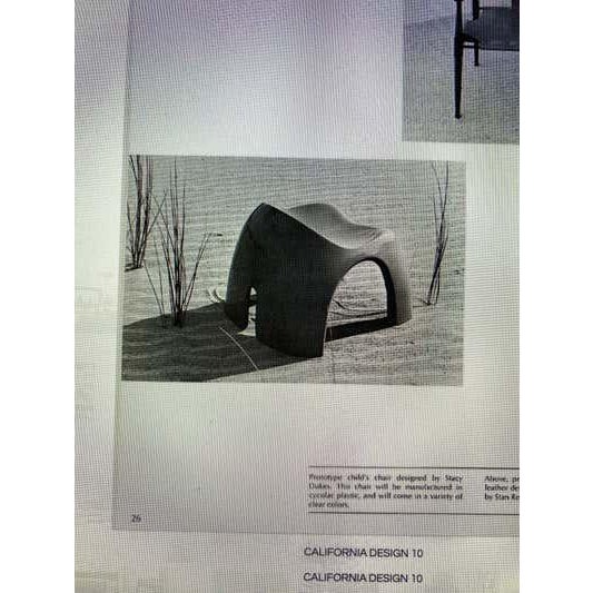 Stacy Dukes Prototype Fiberglass stool from California Design 10/ 1968 For Sale In Philadelphia - Image 6 of 15