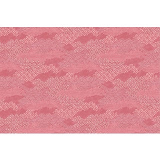 Shoal Bay Rhubarb Fabric Sample For Sale