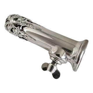 Sterling Silver Bouquet Holder for Wedding Flowers, 2003 For Sale