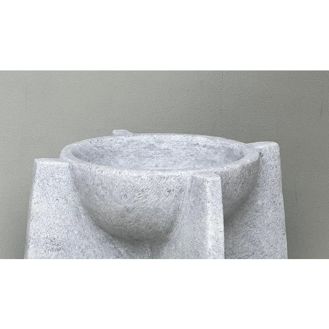 Not Yet Made - Made To Order Hand Carved Marble Sculpture by Tom Von Kaenel For Sale - Image 5 of 6