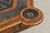 Maitland Smith Large Walnut Leather Top Game Table For Sale - Image 11 of 18