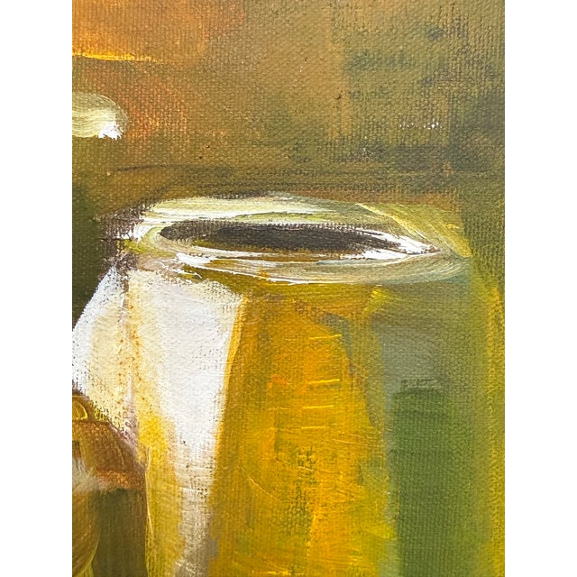 Framed Still Life Painting, Vintage For Sale In San Francisco - Image 6 of 12
