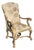 18th C Style Dennis & Leen Hampton Court Regency Arm Chair For Sale