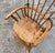 Folk Art Folk Art Quilted Maple Windsor Slat Back Style Wood High Chair for Baby or Child For Sale - Image 3 of 11