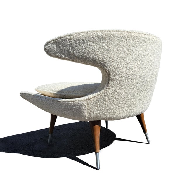 1960s Mid-Century Modern American Karpen Horn Lounge Chair For Sale - Image 5 of 10