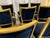 21st Century Louis XVI Style Gold Gilded Ethan Allen Chairs, Set of 8 For Sale - Image 11 of 16