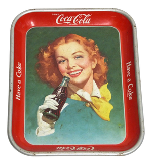 Coca-Cola Tray, USA, 1950s