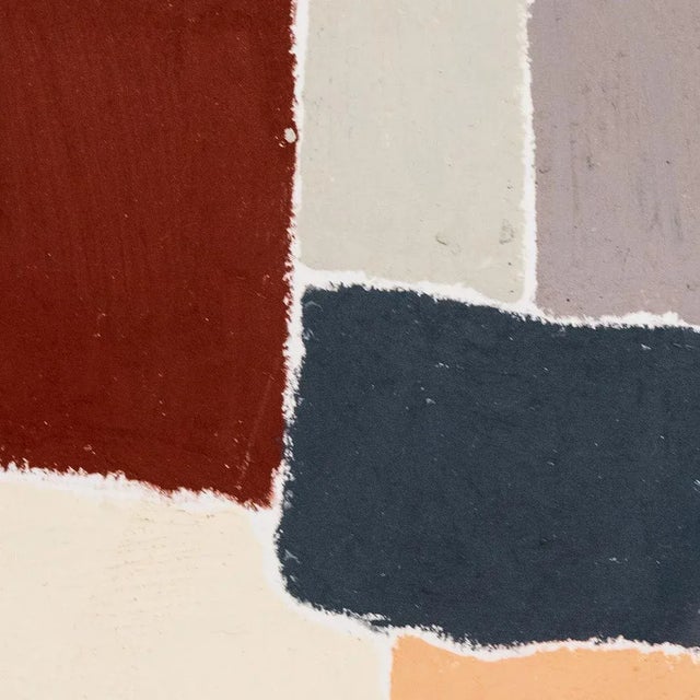 Abstract Oil Painting #8 by French Artist Hortense For Sale - Image 4 of 9