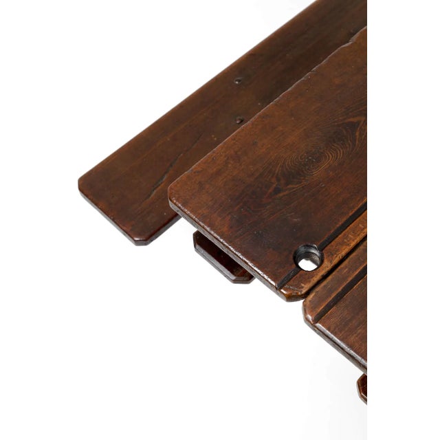 Set of Victorian Chapel Table & Bench For Sale - Image 9 of 15