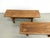 Small Oak Benches, 1950s, Set of 2 For Sale - Image 4 of 13
