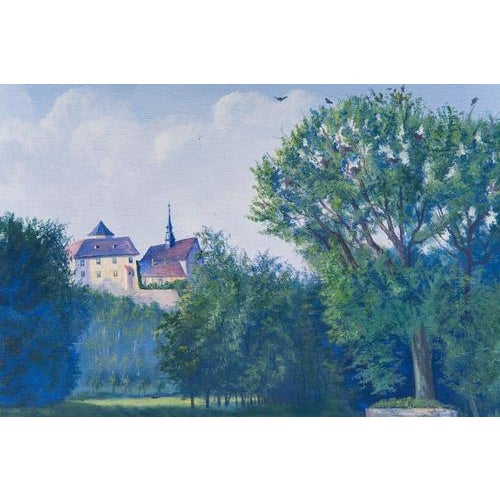 Uknown, Untitled, 1925, Oil on Canvas, Framed For Sale - Image 6 of 13