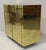 Wood Paul Evans Cityscape Bar Cart in Brass For Sale - Image 7 of 11