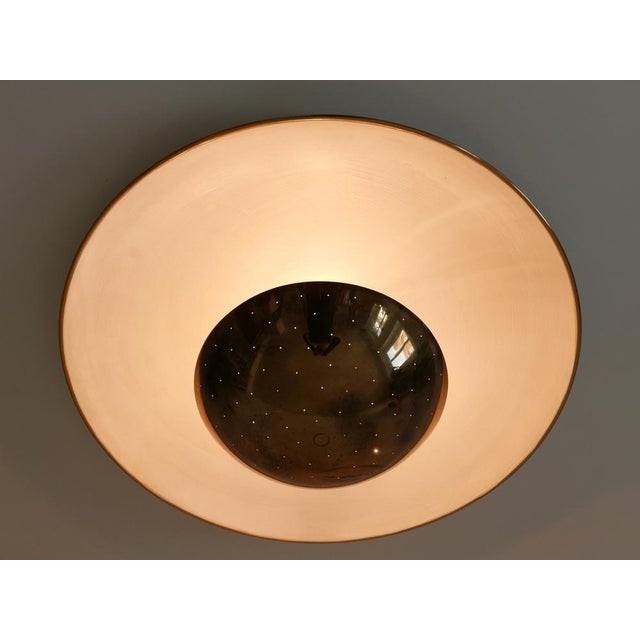 Mid-Century Modern Mid-Century Modern Flush Mount by Bünte & Remmler, Germany, 1950s For Sale - Image 3 of 18