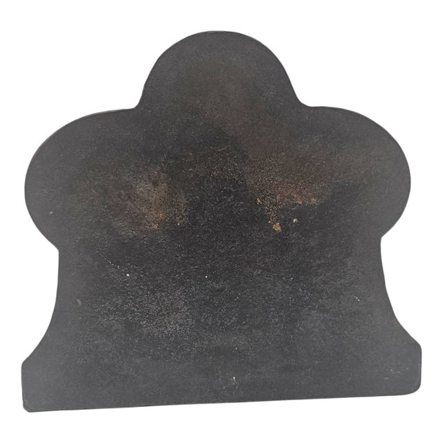 Early 20th Century American Cast-Iron Fireside Bookends, Pair For Sale In San Francisco - Image 6 of 15