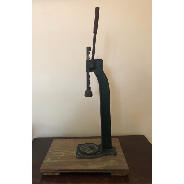 Antique Industrial Bottle Capper Chairish