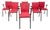 Vintage Occhio Chairs by Roel Vandebeek for Drisag, 2000s, Set of 6 For Sale