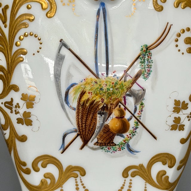 Porcelain Rococo Spill Vases from Jacob Petit, 1840, Set of 2 For Sale - Image 5 of 18