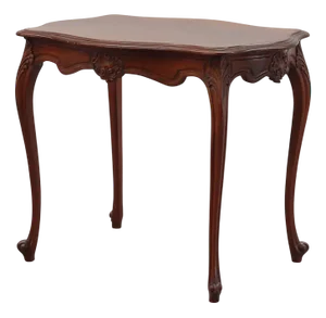 Antique Louis XV Carved Side Table, France, 1900s